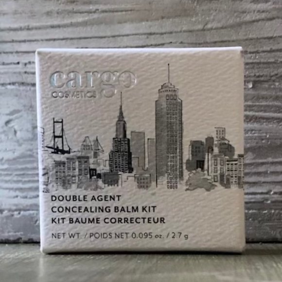 Cargo Cosmetics Double Agent Concealing Balm Kit 5N Dark - NWT - Picture 3 of 8